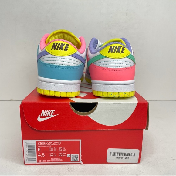 Nike Dunk Low SE WMNS “Candy/Easter” NEW 2021 - Picture 4 of 4